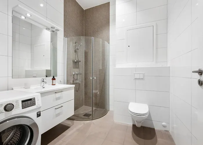 Modern With Rooftop Terrace And Stunning Views شقة *